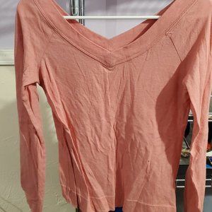 American Eagle pink long sleeve